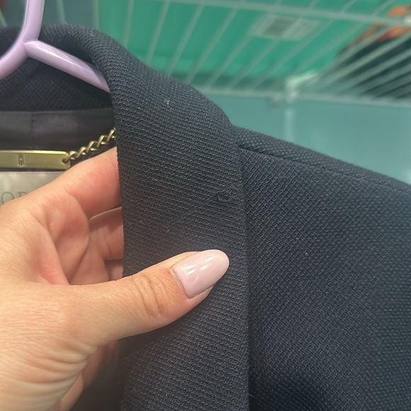 Hobbs Black Blazer with Button Closure - Picture 6 of 7